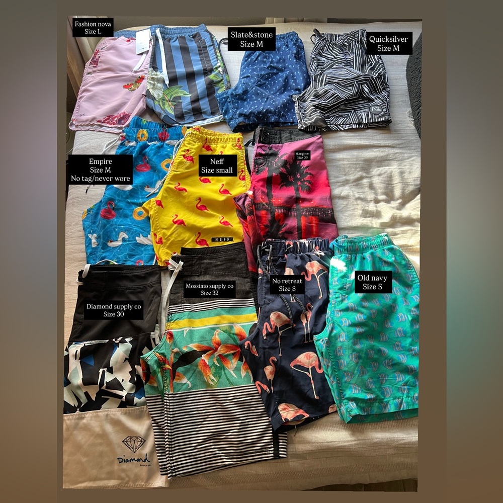 Bundle of Swim Trunks